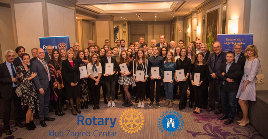 Rotary klub Zagreb Centar dodijelio 27 novih stipendija